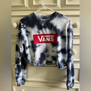 Women’s Size Small Vans Cropped Crewneck